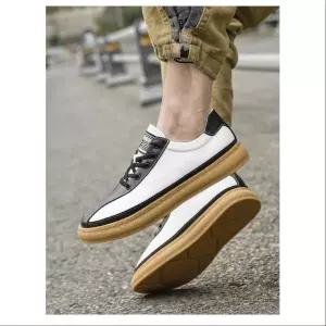 엘럽 남자 스니커즈 블록 배색 사계절 보드화 배기 로우 스트랩 빅사이즈 캐주얼 박템5