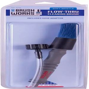 오하이오 브러시 웍스 플로우 스루 청소 미국산 핸드메이드 가든 호스 어댑터 이지 그립 폴리에스터