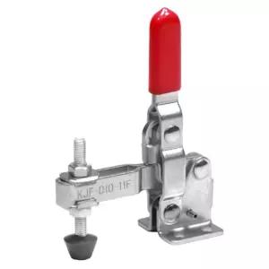 KJF-수직형 토글클램프 KJF-010-11F 100kgf (1EA)목재공구 핸드 작업용 수공구 수작업 목공 바이스 크램프