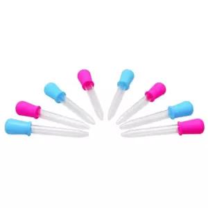 미니 스포이트 8개 세트미술도구 놀이 물감 어린이 시간 과학활동 스이드