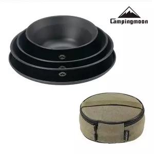 [셀러허브]티타늄코팅304스텐레스 캠핑문 접시세트BKS395-2S (S37712920)