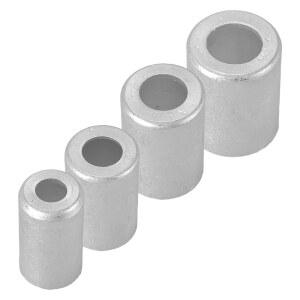 파이프 캡 10 세트 R134A 자동차 에어컨 압착 페룰 조인트 호스 피팅 알루미늄 HLJ 042