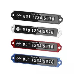 주차 알림판 차량 연락처 전화번호 번호 SF 인테리어 연락 카용품 신차용선물 자동차