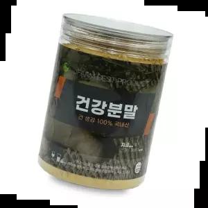 생강분말 건생강 100프로 건강분말 정든팜밀폐통 200g