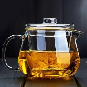 차 티메이커 내열강화유리 더 티팟 우림 포트 주전자 찻주전자 메이터 로하 제품 더우림