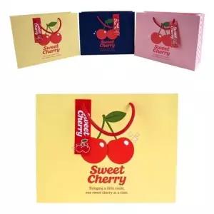EA 스위트 체리 선물용 쇼핑백 종이가방 3컬러 10P 소