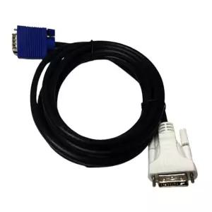 DVI-I to D-sub RGB 변환케이블 M-M 5M컴퓨터 모니터 연결 HDMI HDMI선 데이터