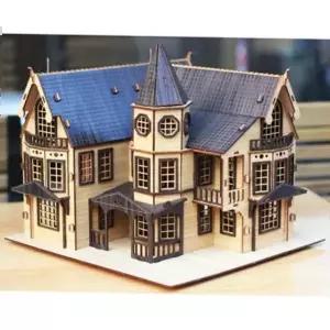 목재모형 Fantasy Mansion Black 3D나무입체퍼즐