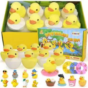 서프라이즈 토이 옐로우 덕 배쓰밤 8개 선물 세트