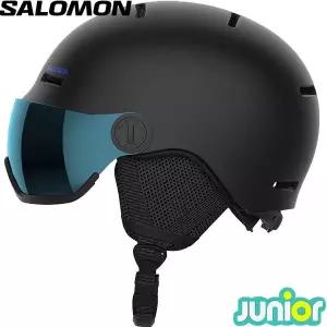 살로몬 주니어 아동 스키 보드 바이져헬멧 ORKA JR VIOSR BLACK