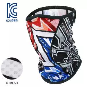 (MASK SR1-FURIOUS WARRIOR)K-매쉬 마스크 퓨리어스 워리어햇빛가리개 운동 라이딩 등산 보드 스포츠 여름