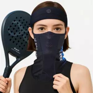 (MASK SR1-CHRYSANTHEMUM)K-매쉬 마스크 크리샌서멈햇빛가리개 운동 라이딩 등산 보드 스포츠 여름 넥커버