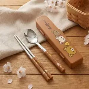 ( )리락쿠마 해피 뉴슬림 수저케이스