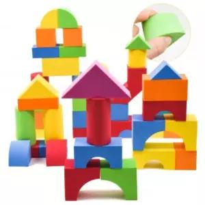 오즈토이 EVA 세이프블럭 u2861 49p 말랑 안전 블록 놀이 어린이집 유치원 교재 교구 장난감