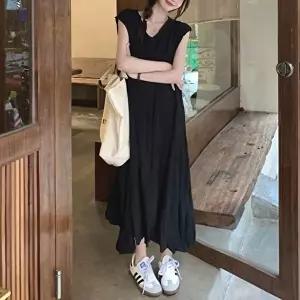 옷누리마켓 셔링 에스닉원피스 밑단 하와이 패션 (KYR-WFH78LB)