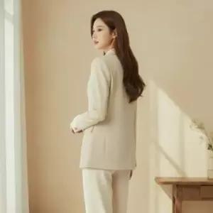 [신세계라이브쇼핑][옷자락] 여성 모던 주름없는 폴리에스터 스판 프리사이즈 자켓