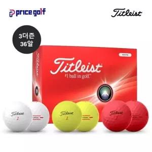 [타이틀리스트](3더즌 36알) 타이틀리스트 정품 2024 트루필(TRUFEEL) 2피스 (화이트 ...