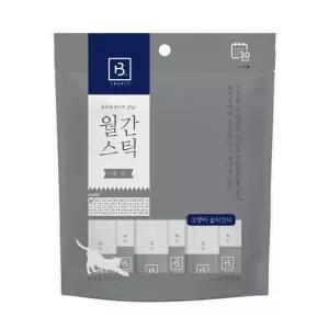 브리더랩 월간스틱 대구 330g 11g X 30개입강아지간식 영양 짜먹는 애견