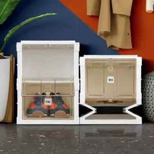 ( )접이식신발장2단 신발 정리대 슈케이스 보관함 현관