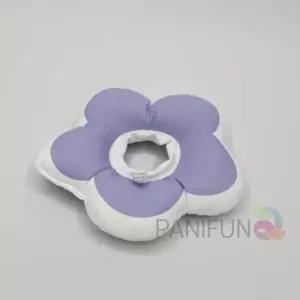 꽃피는 고양이넥카라 퍼플M 깔때기 쿠션 애견목보호대 강아지 칼라강아지 반려동물 반려