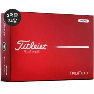 [타이틀리스트](2더즌 24알) 타이틀리스트 정품 2026 트루필(TRUFEEL) 2피스 (화이트 ...