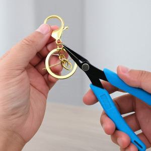 5인치 미세 뾰족코 펜치 체인 핀셋 노즈 플라이어 독특한 디자인 더 팁 보석 제작 정밀 와이어 핸드 툴