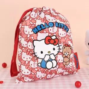 헬로키티 스트링 패턴 파우치 787691치 치백 멀티치 소품치 화장품치 치주머니 치가방