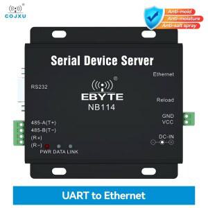 UART-이더넷 직렬 서버 RS485 RS422 RS232 RJ45 MQTT HTTP TCP RTU UDP PLC Cojxu NB114 장거리 Modbus 게이트웨이 모뎀