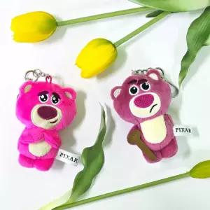 랏소 미니 키체인 2종 택1열쇠고리 곰인형링 링인형 인형링 홀더