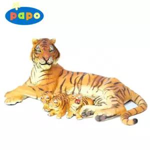 파포 (동물 모형완구) 젖먹이는 엄마호랑이 (50156)장난감 학습 수집 수집용 취미용품 어린이