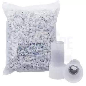 성우 PE 절연 접속자 앤드캡 3.5SQ 1000개입커넥터 커버 커타 전선단자 콘터 전기 엔드 넥터 넥타