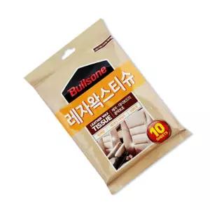 레자왁스 티슈 10매 세정 가죽 코팅용 가죽용 차량 광택 보호