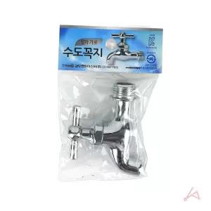 일자 가로 9123 수도꼭지 세탁 수전 주방 욕실 부품 교체 베란다 본상품 유어토피아 용품 미니멀라이프 감