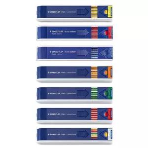 스테들러 컬러 홀더심 204 12개입사무용심 문구용심 다용도 볼펜심 도심 다목적심