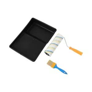 페인팅 도구 세트 3종 블루 셀프 롤러 트붓 수성 트레이 페인이 DIY페인 페인