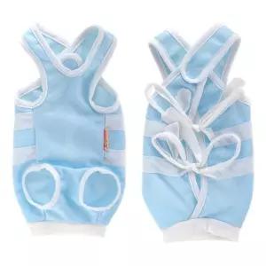 고양이 중성화 수술복 편안한 반려동물 의류애완패딩 소형견수면조끼 강아지 수면옷 점퍼 티셔츠 용품 겨울