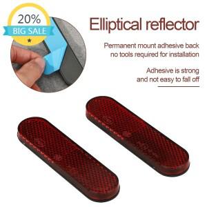 자동차 야간 반사 경고 플레이트 스티커 범용 트럭 바이크 오토바이 안전 사인 데칼 액세서리