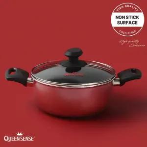 퀸센스 IH 코코 냄비 20양수국 가정용 혼수 준비 혼수용 세라믹 수솥 인덕션용 주물 예쁜