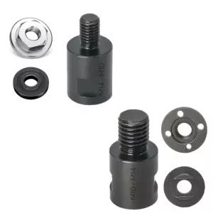 그라인더 M10-M14변환 어댑터 플랜지너트 세트 2종글 절단석 그날 공구 절삭 돌 연마디스크 커팅 앵글