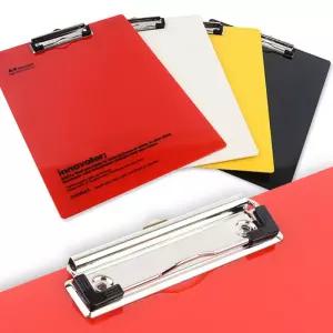 영수증철 시스맥스 A4 칼라 클립보드 서류받침대 결제판 클리메뉴 결제 영수증 레포트파일