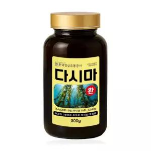 다시마환 한방 건강 대용량 4000정 300g (6107)알긴산 후코이단 식이섬유많은음식 건다 다시마 가루 분말