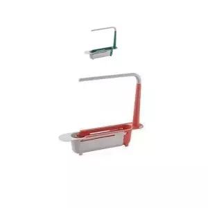 깔끔한 주방을 위한 수납용 씽크대 트레이 X 2개입깔끔한 물빠짐걸이 싱크대 정리 통풍 배수 수세미 세척솔