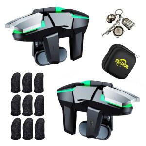 MIKIRINI 13 IN 휴대폰 게이밍 트리거 에이펙스용 모바일 키트 듀티 오브 안드로이드 PUBG 콤보 메탈 폰용 게임 컨트롤러