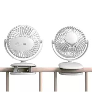 다용도 클립 유모차 차량용 집게형 저소음 무선선풍기 미니 탁상 탁상용 책상 써큘레이터 책상용 써이터 US