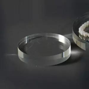 아크릴 상품진열대 원형 스테이지 100 중형소품 전시대 받침대 선반 투명 촬영 거치대