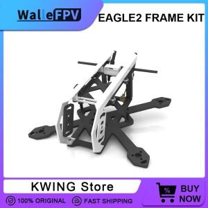 호환상품 WalleFPV Eagle2 1.6인치 프레임 키트 2.4G / 915MHz FPV 드론 RC 쿼드콥터 O4 PRO O3 에어 유닛