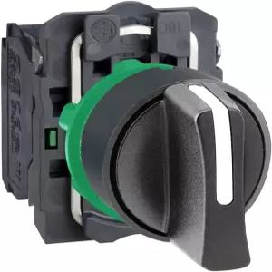 플라스틱 베젤이 있는 산업 기계용 슈나이더 일렉트릭 XB5AD33 하모니 XB5 셀렉터 스위치 3단계 위치 고정