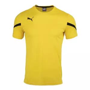 푸마 KK 팀 플래시 저지(93224702)티셔츠 축구 반팔 옐로우 팔티 트레이닝 스포츠