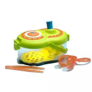 유치원 자연 체험학습 벌레 곤충채집과관찰하는 집게+체집통 어린이교구 재미있는