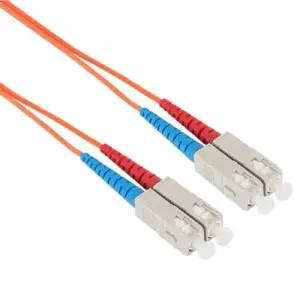 넷메이트 광점퍼 코드 케이블 SC-SC-2C 멀티 10m송수신장비 연결 신호전송 싱글모드 싱글 다목적 장거리용